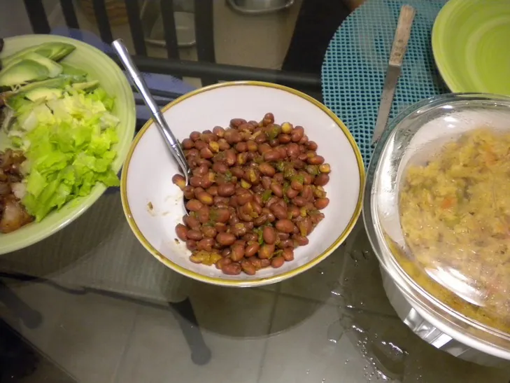 02 - Pinto Beans with garlic and onion