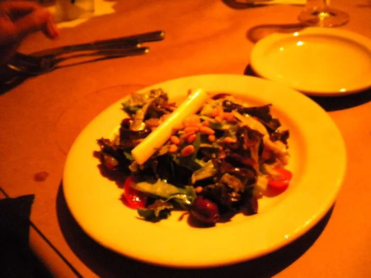 04 - Side salad with cheese stick