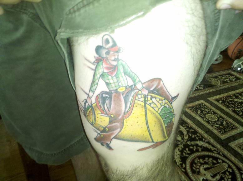 cowboy taco by Chris Hornus