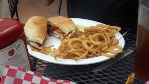 Honey's of Tampa - Jake's chicken bbq samich