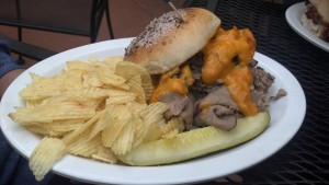 Honey's of Tampa - Phil's Beef and Cheddar samich