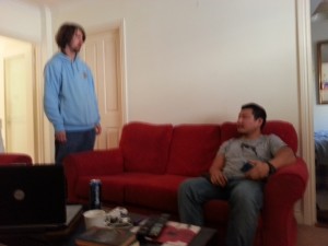 #4 Blurry shot of Phils bed for 10 days